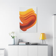 Solar Flame Flow Abstract Wall Art & Canvas Prints