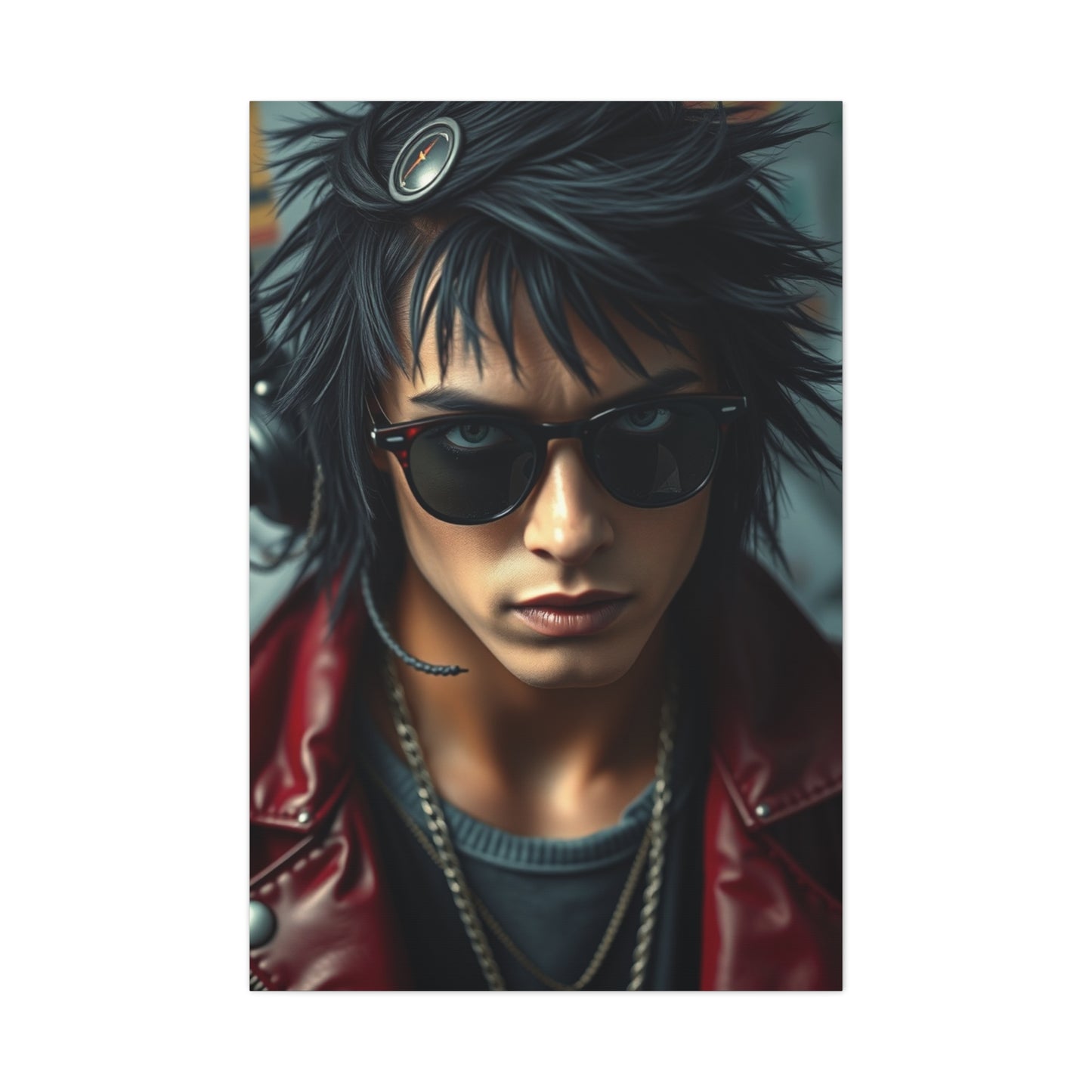 Gritty Grace Canvas Wall Art & Canvas Print