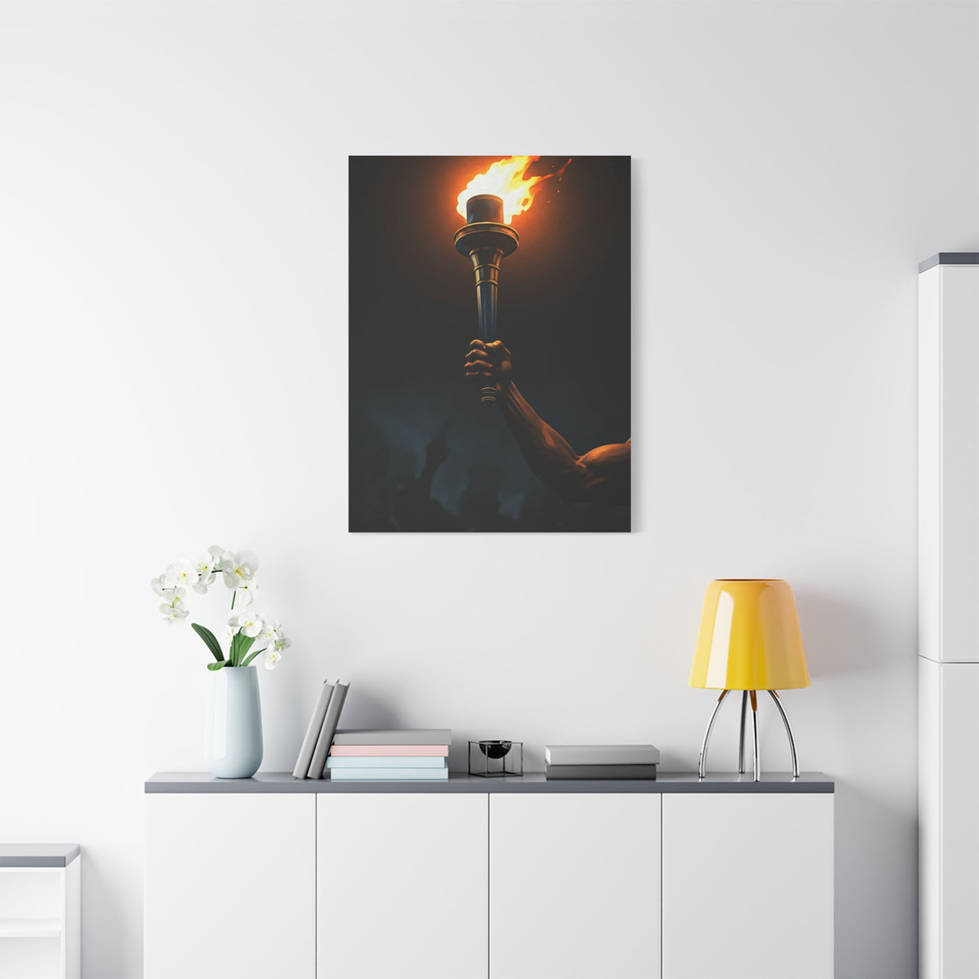Torch of Defiance Wall Art & Canvas Prints