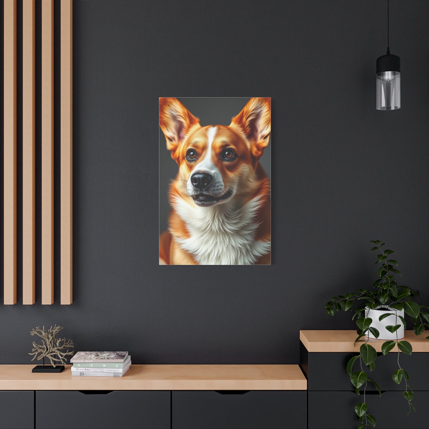 Corgi Dog Art Canvas Art 1 Wall Art & Canvas Print