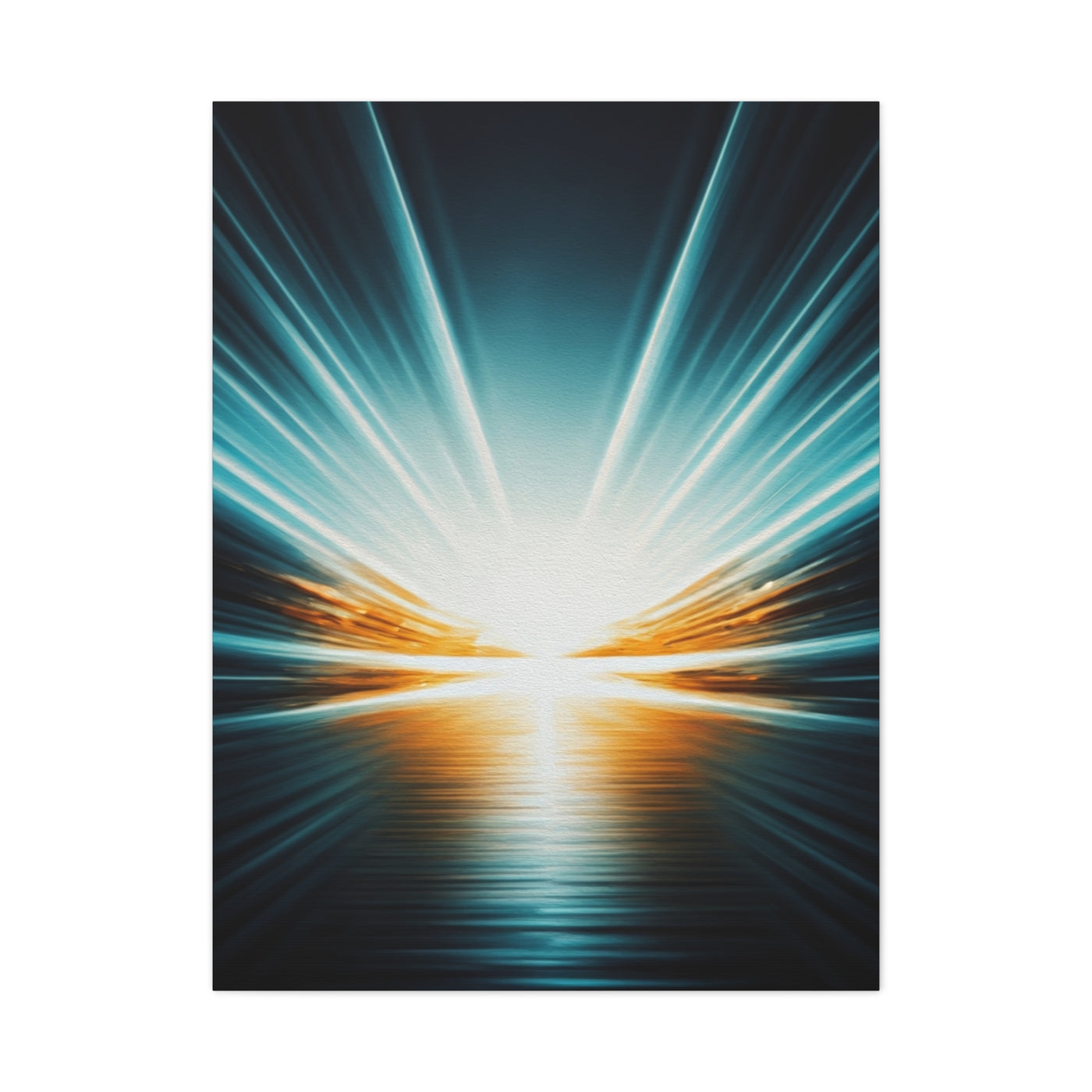 Golden Light Over Water Wall Art & Canvas Prints