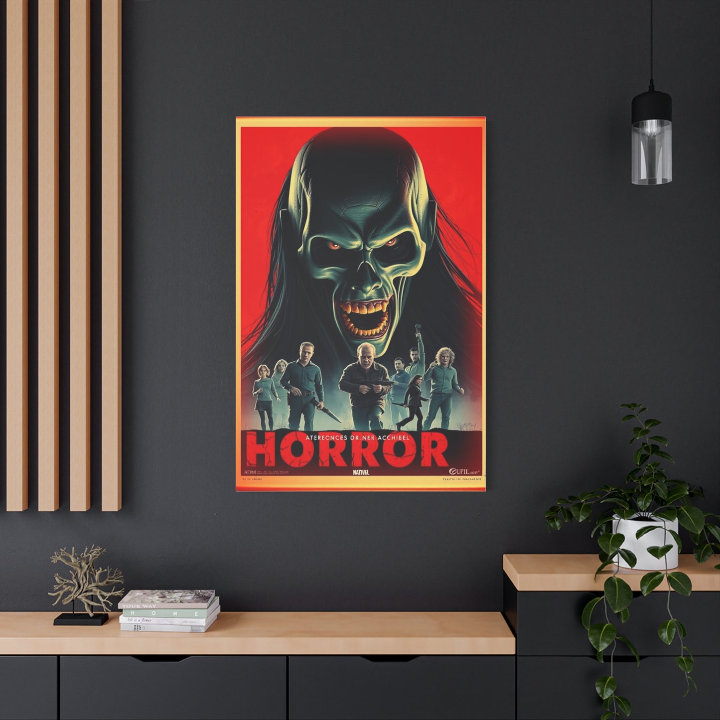 Vision Horror Movie Posters Art Art Wall Art & Canvas Print