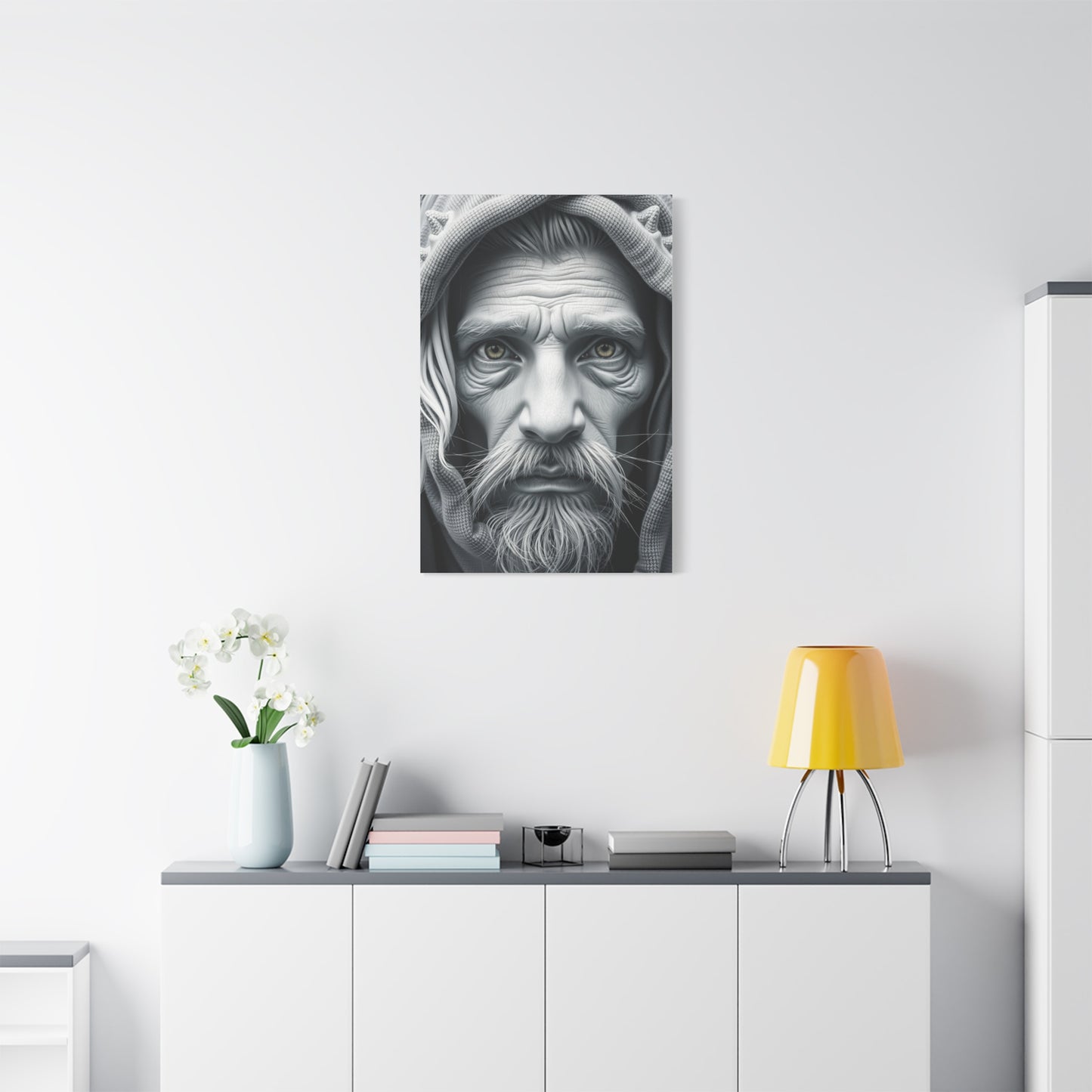Collection Gray & White Art Wall Art & Canvas Print