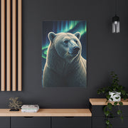 Northern Lights Polar Bear Wall Art & Canvas Prints