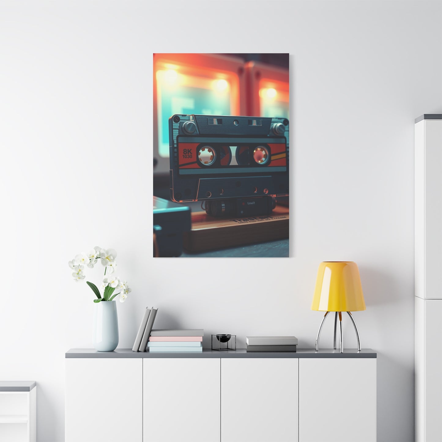 Cassette Tapes Art Supreme Canvas Wall Art & Canvas Print