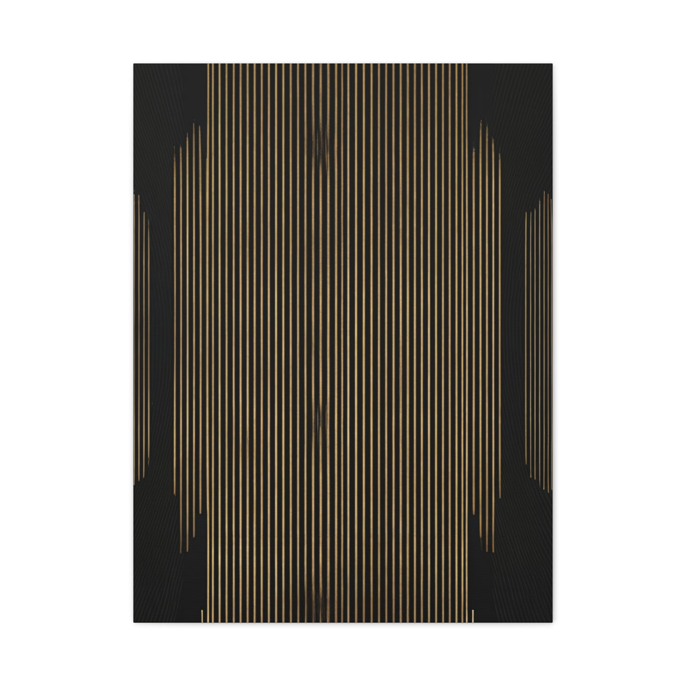 Midnight Gold Column Abstract Wall Art & Canvas Prints