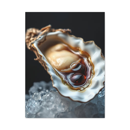 Oyster Art Canvas Art 2 Wall Art & Canvas Print