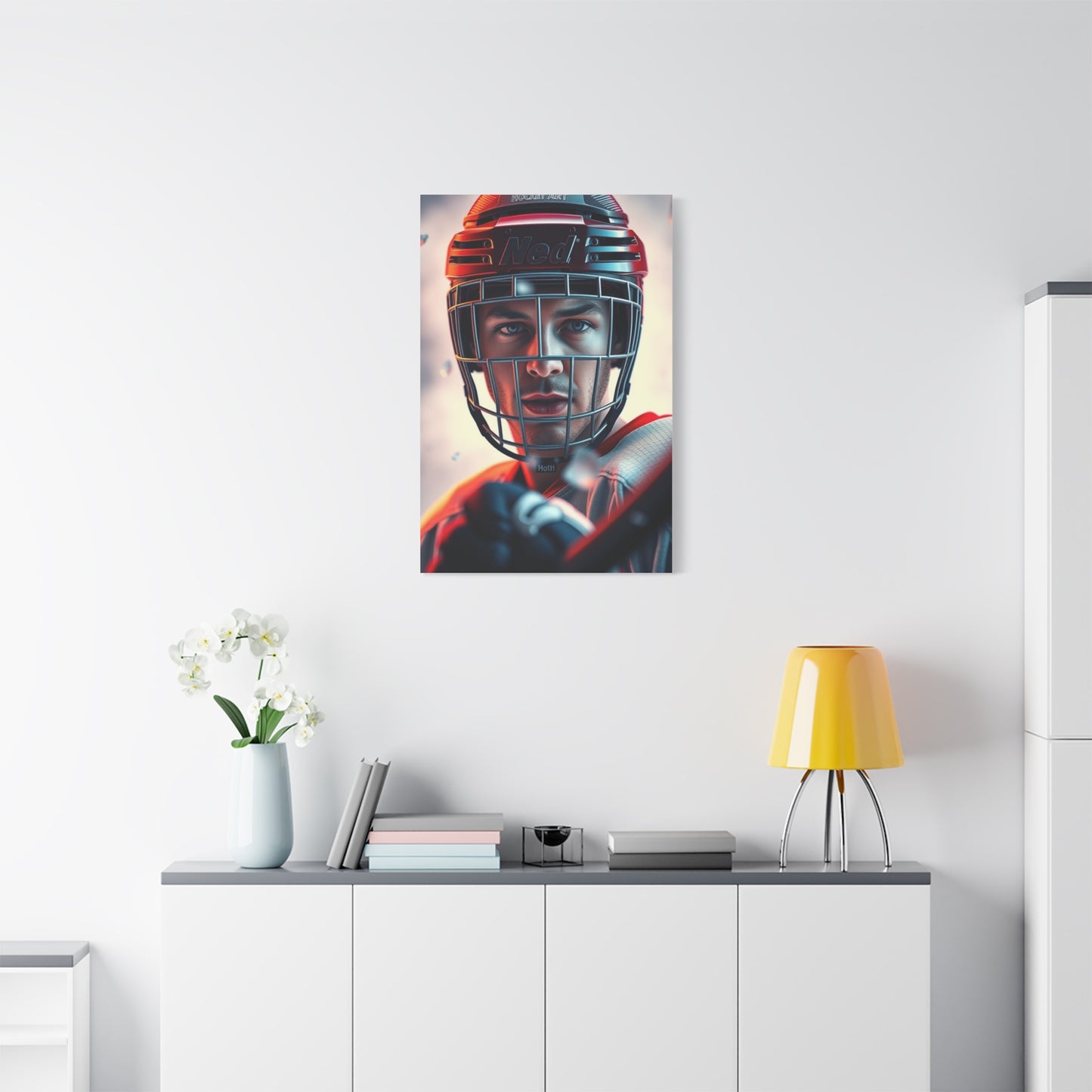 Masterpiece Hockey Art Vision Wall Art & Canvas Print
