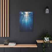 Underwater Sunlight Depth Ocean Scene Wall Art & Canvas Print