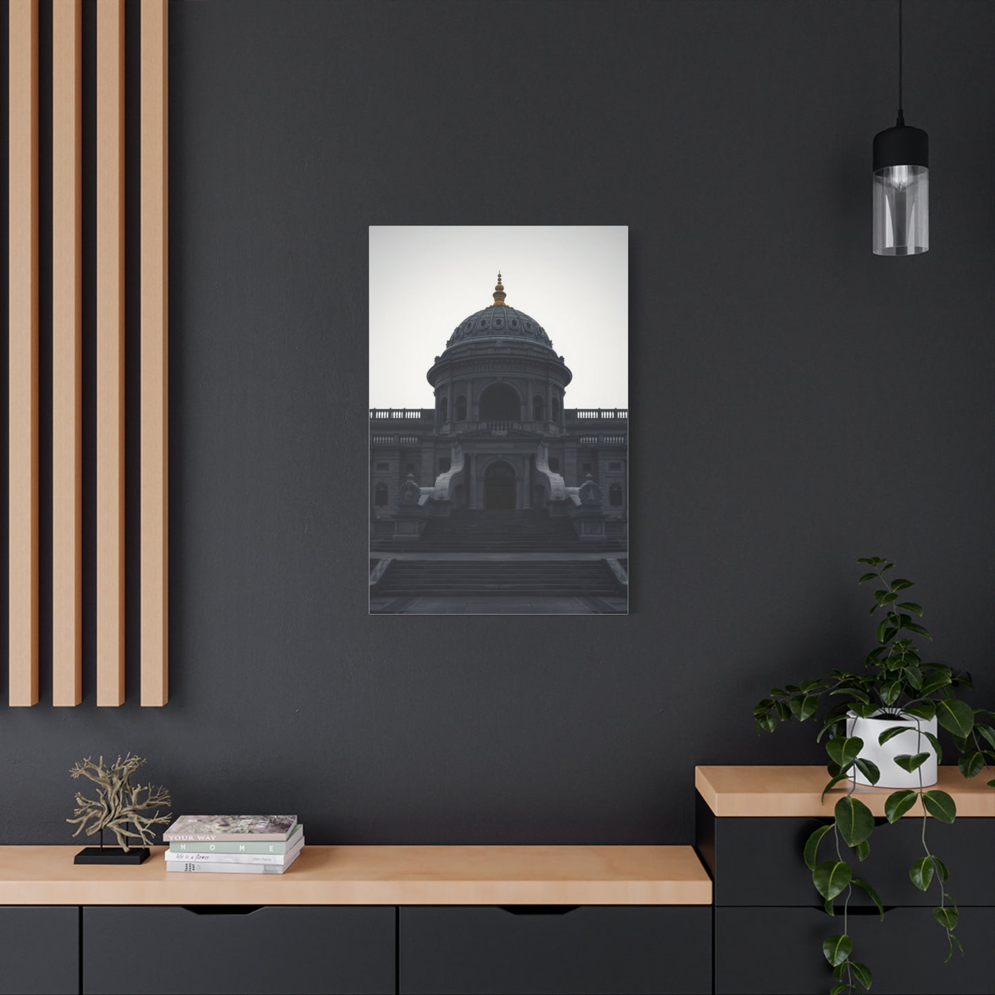 Gray & White Art Canvas Art 5 Wall Art & Canvas Print
