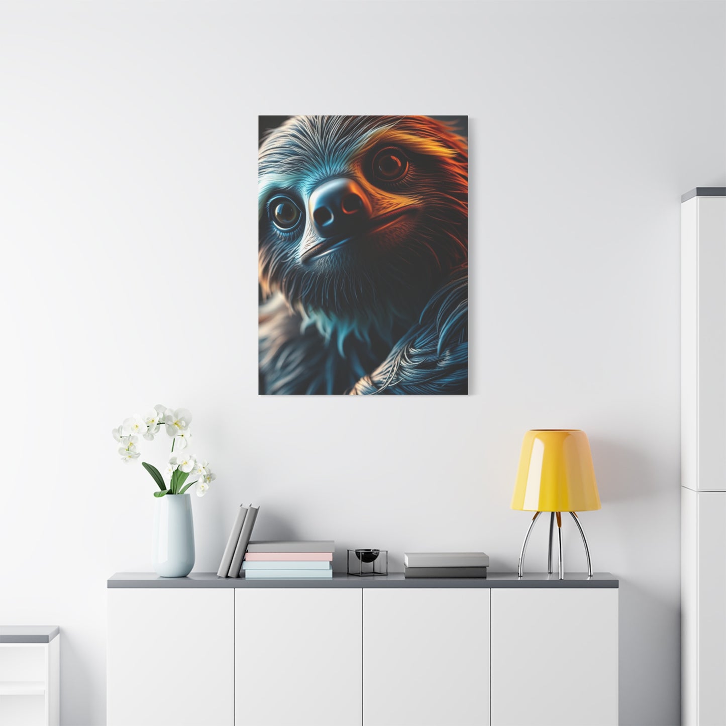 Vision Sloth Art Art Wall Art & Canvas Print
