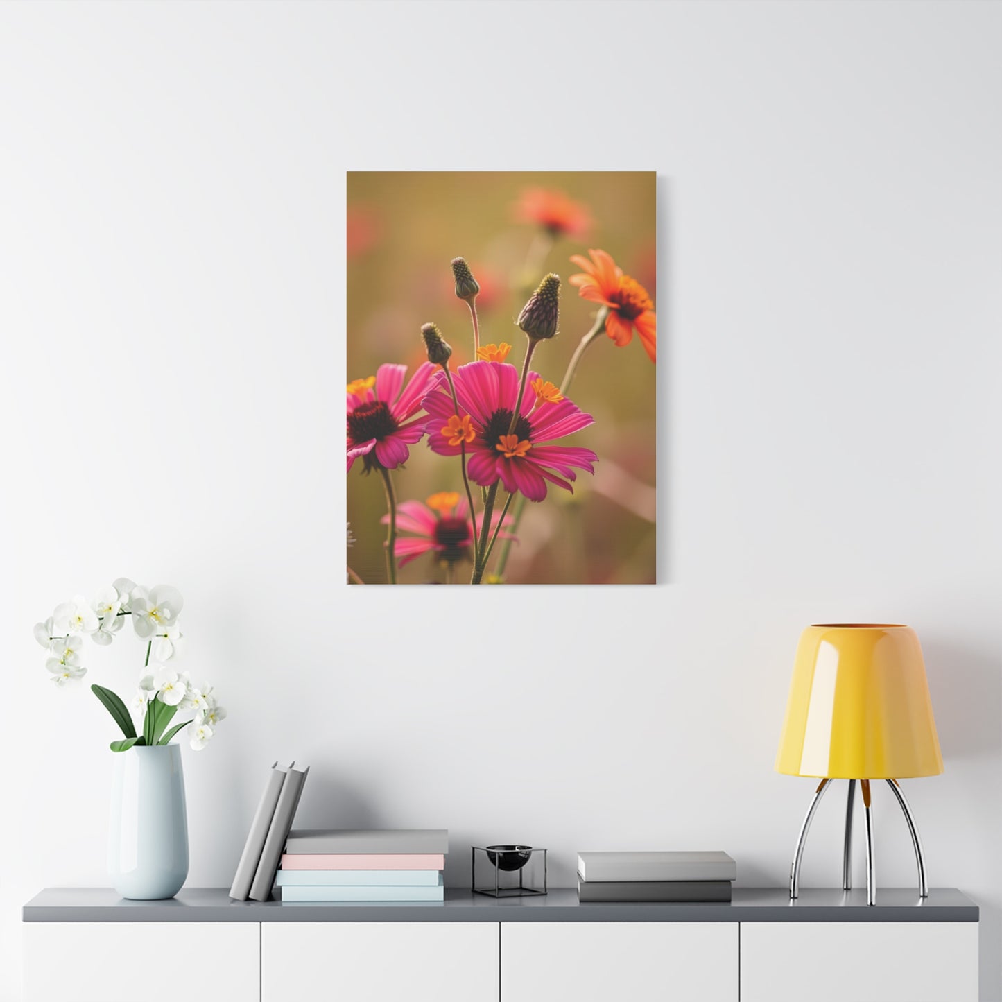 Supreme Wildflowers Art Beautiful Collection Wall Art & Canvas Print