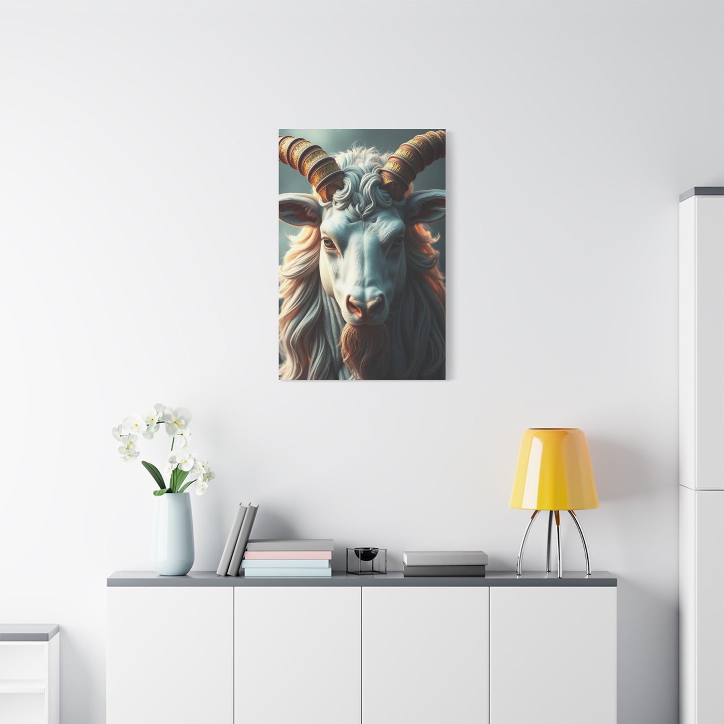 Celestial Capricorn Canvas