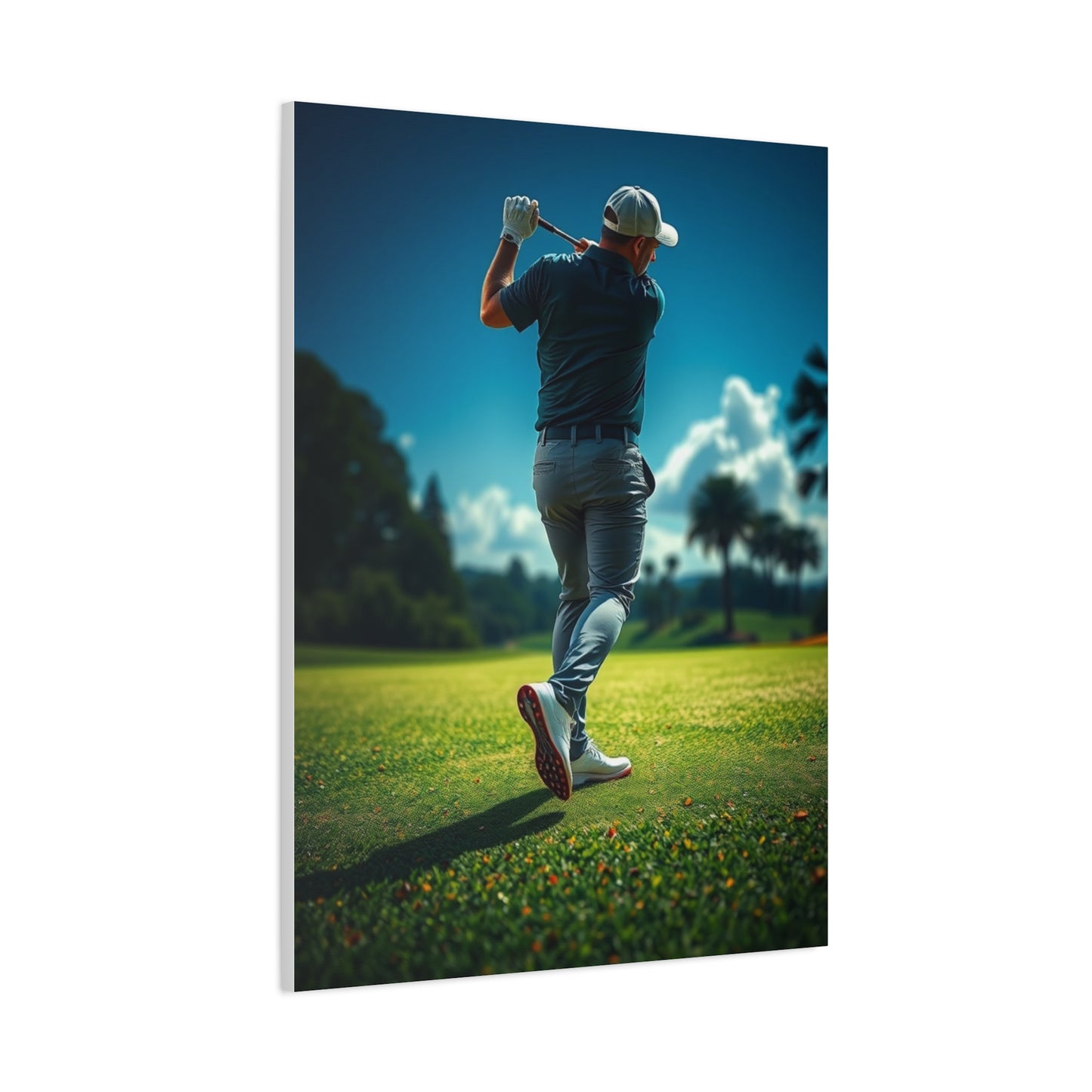 Sophisticated Putt Impression Wall Art & Canvas Print