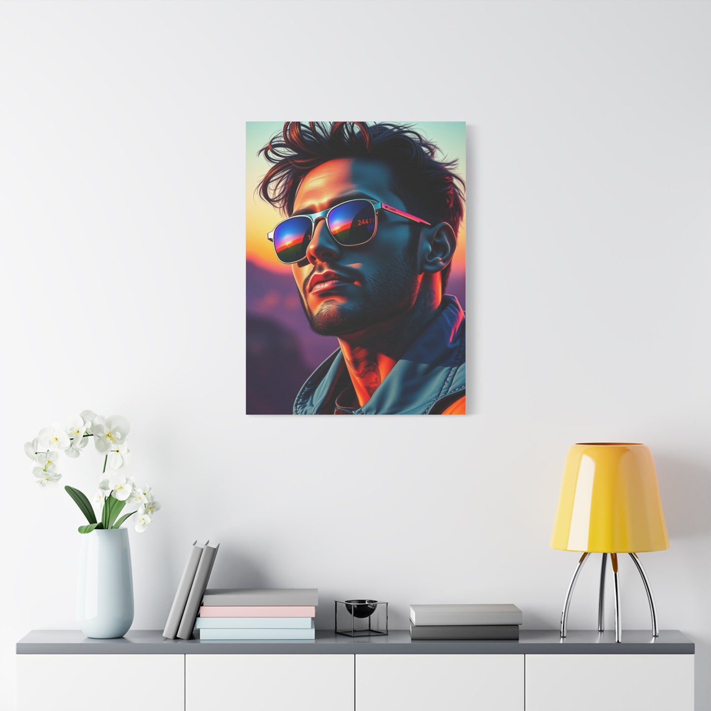 Chic Gentlemans Display Wall Art & Canvas Print