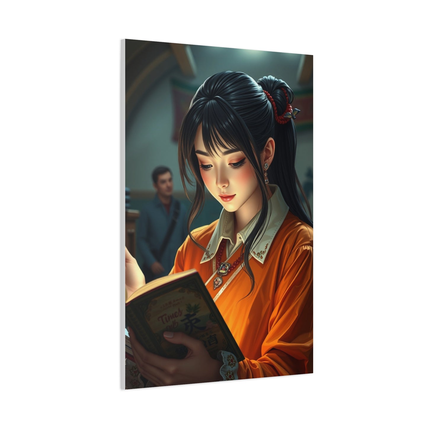 Supreme Reading Wall Art Beautiful Collection Wall Art & Canvas Print