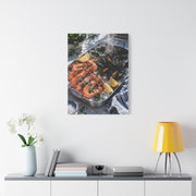 Mediterranean Seafood Kitchen Still Life Wall Art & Canvas Print