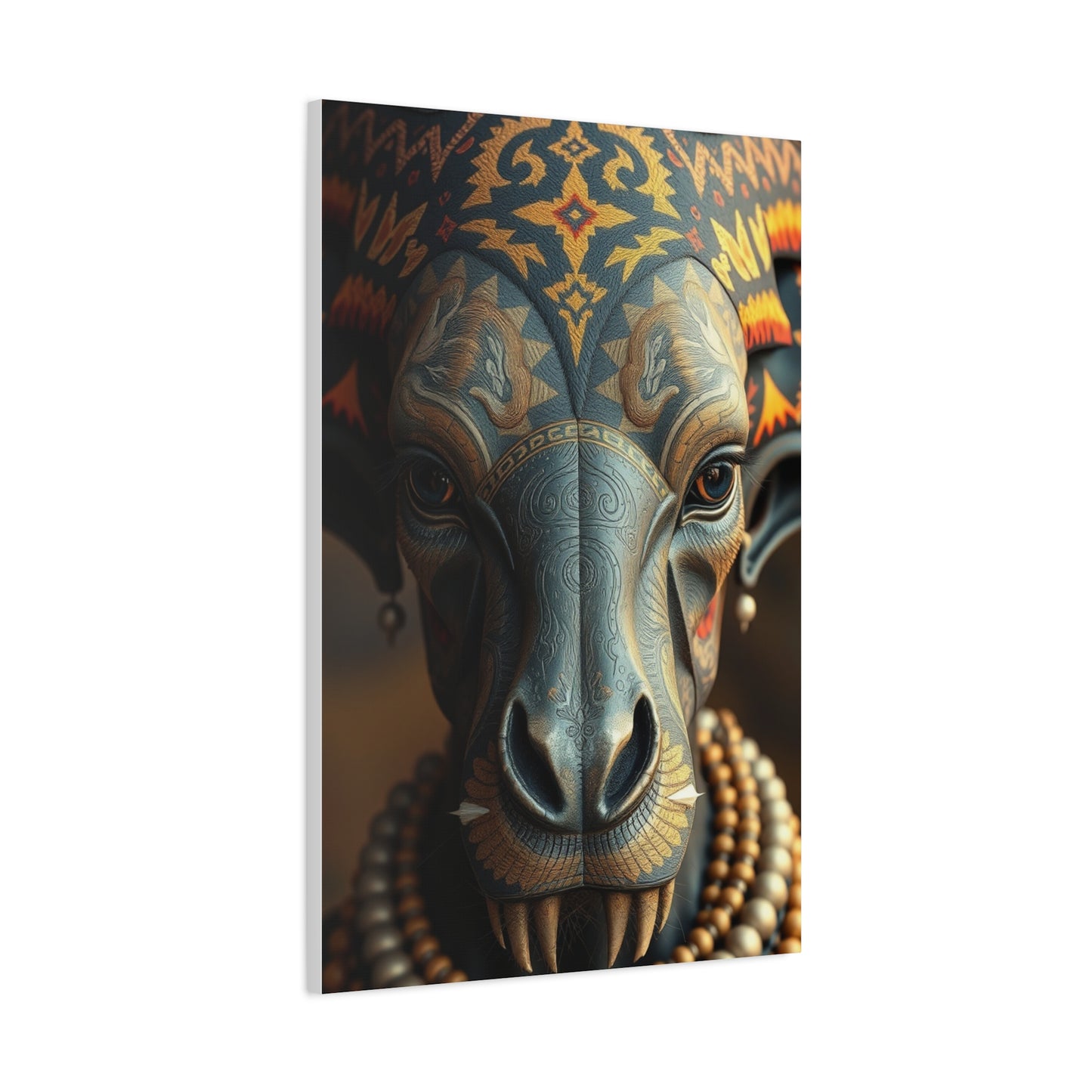 Opulent Sahara Silhouettes Canvas Wall Art & Canvas Print