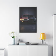 Ford Mustang Evolution Split 1969 vs Dark Horse Wall Art & Canvas Prints