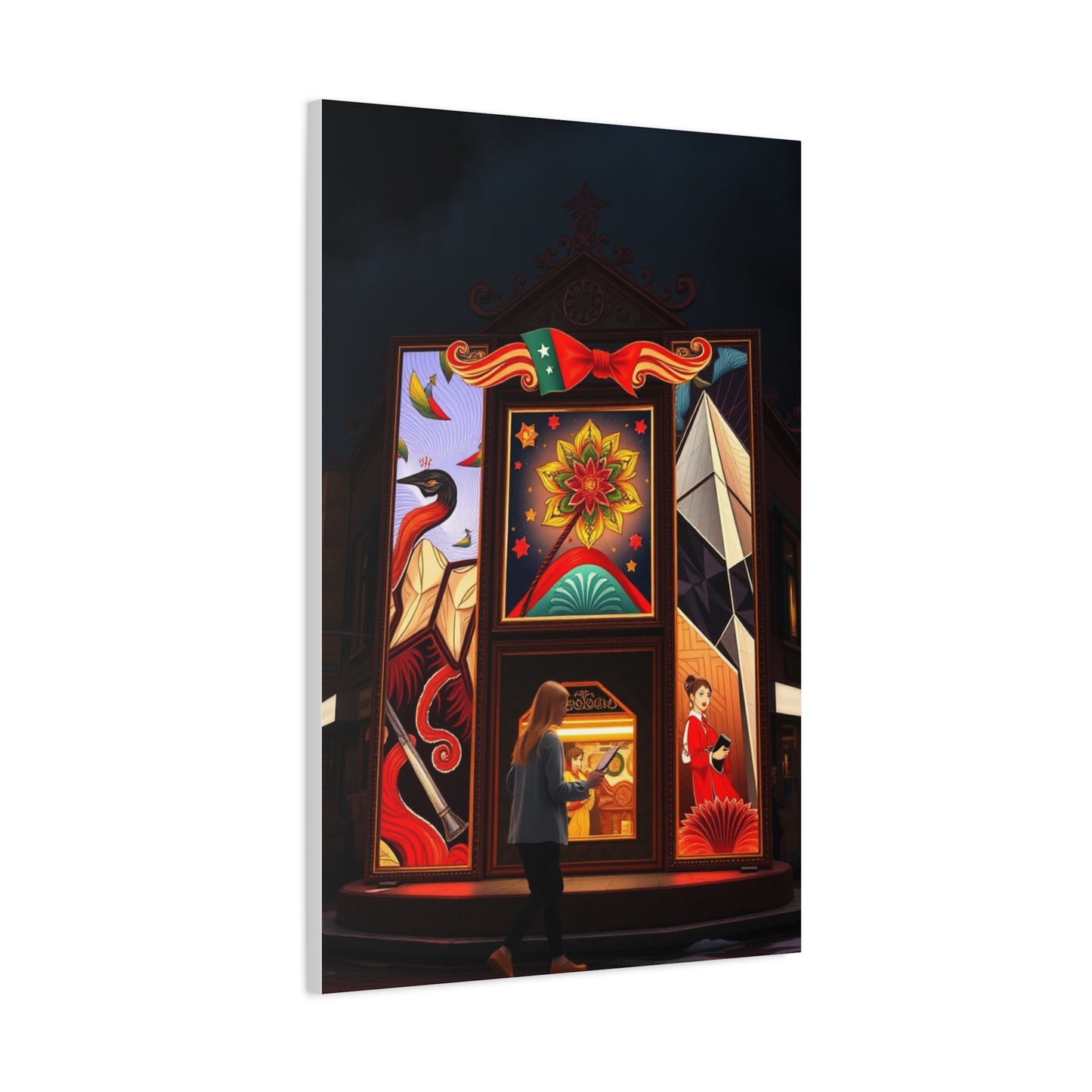 Square Art Canvas Art 2 Wall Art & Canvas Print