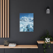Glacial Mountain Valley Wall Art & Canvas Print