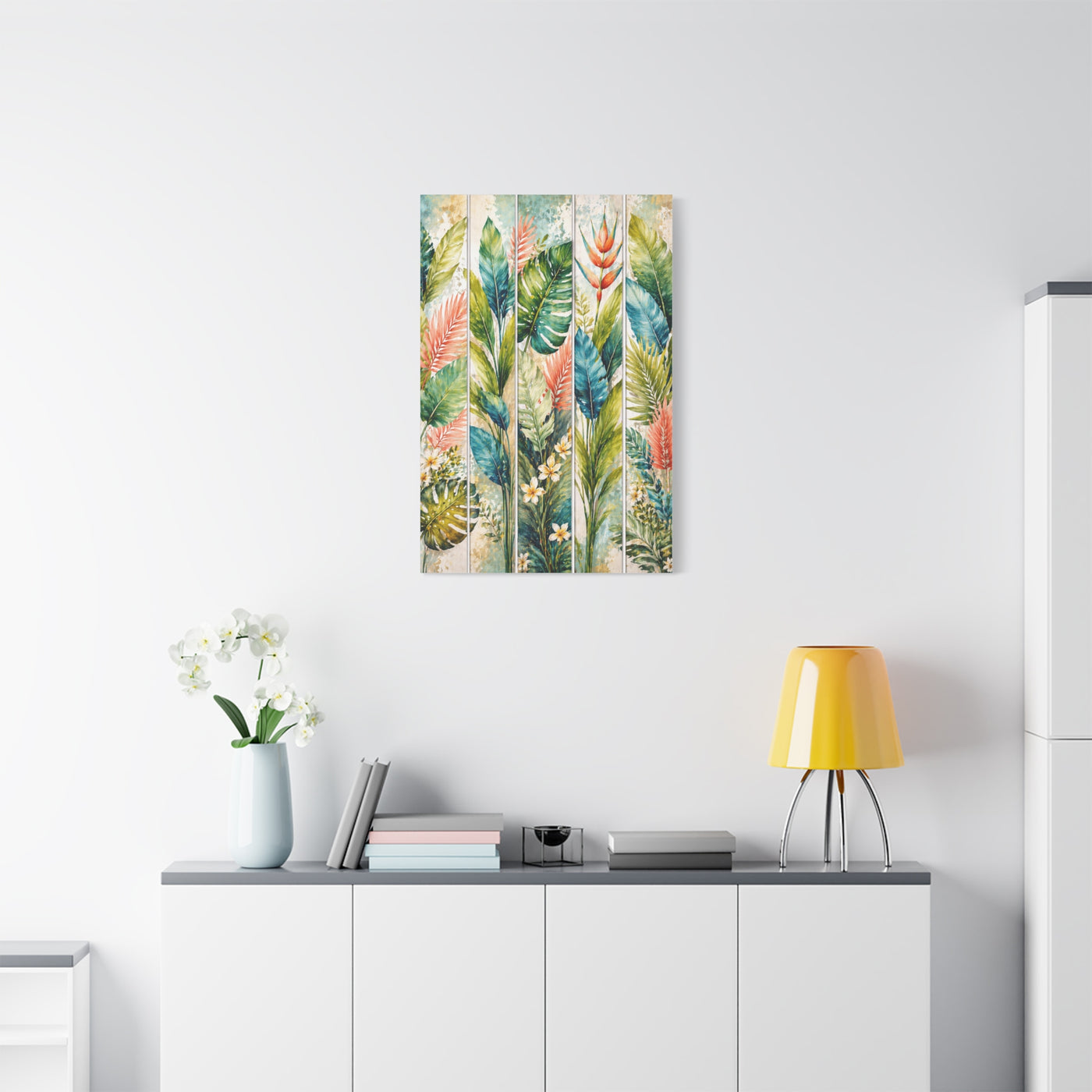 Oversized Tropical Botanical Panel Series Wall Art & Canvas Print