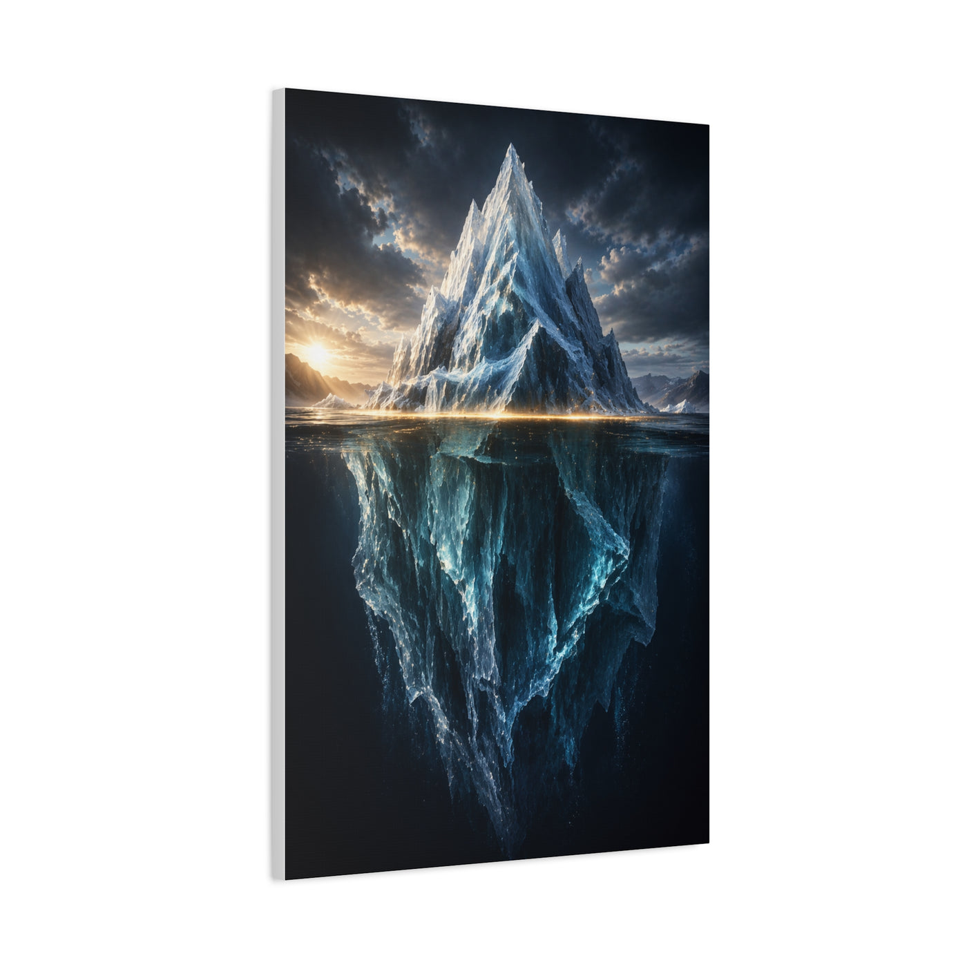 Corporate Iceberg Success Concept Wall Art & Canvas Print