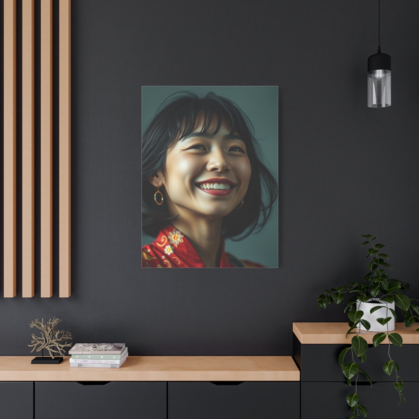 Happiness Art Luxury Canvas Wall Art & Canvas Print