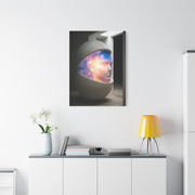Surreal Cosmic Mind Sculpture Wall Art & Canvas Print