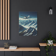 Mountain Range Aviation Escape Wall Art & Canvas Prints