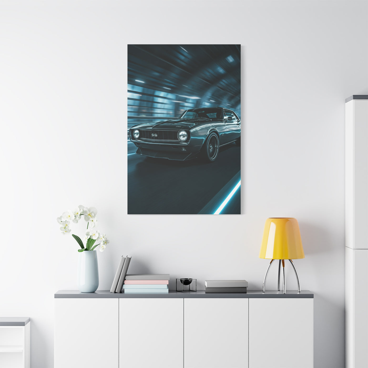 1969 Chevrolet Camaro SS Modernized Muscle Sprint Wall Art & Canvas Prints