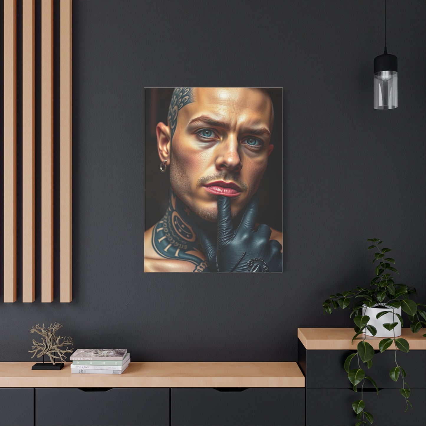 Vision Tattoo Parlor Art Art Wall Art & Canvas Print