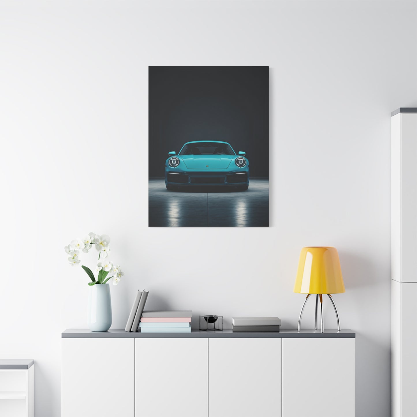 Dream Garage Porsche 911 Symmetry Wall Art & Canvas Prints