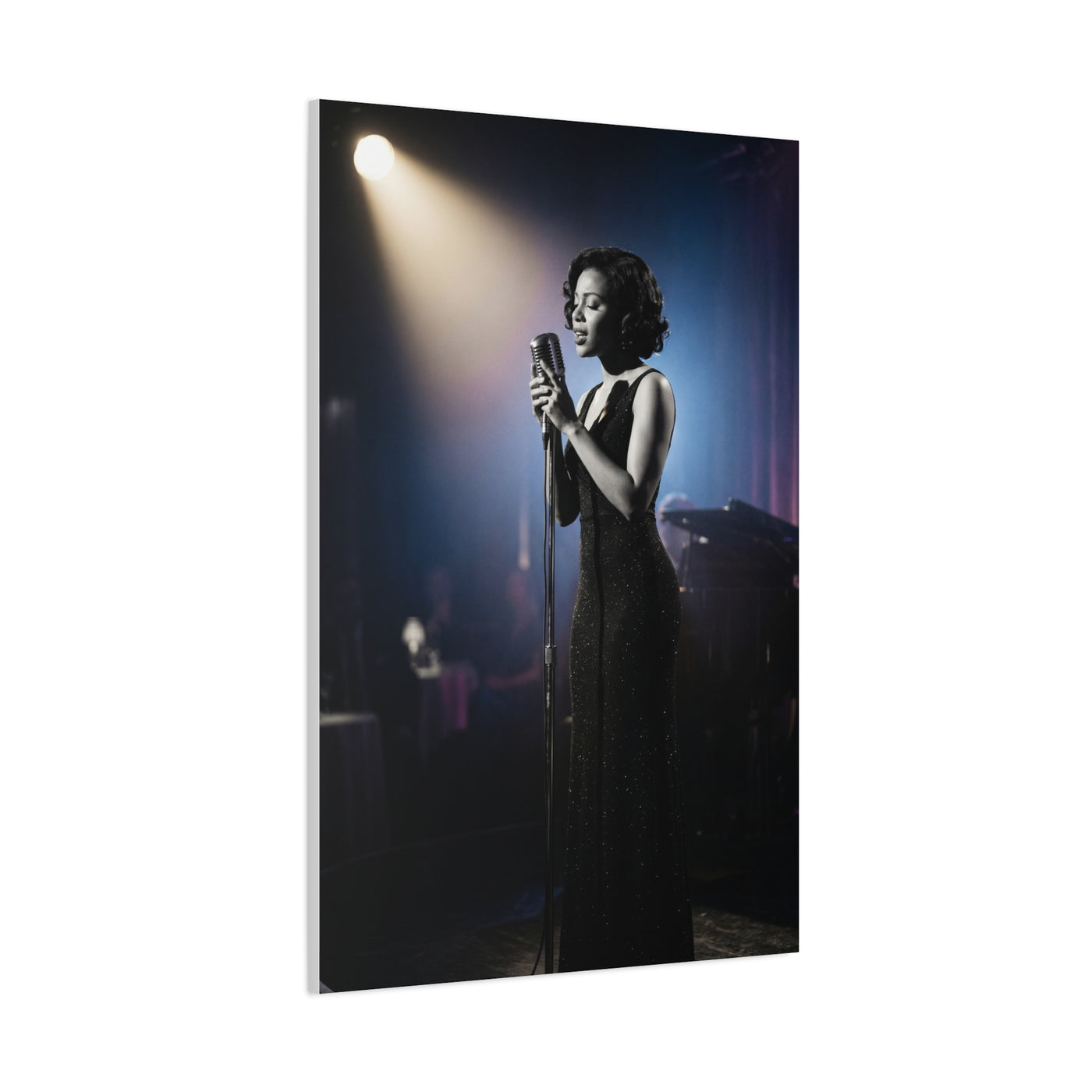 Ambient Turntable Night Mood Wall Art & Canvas Print
