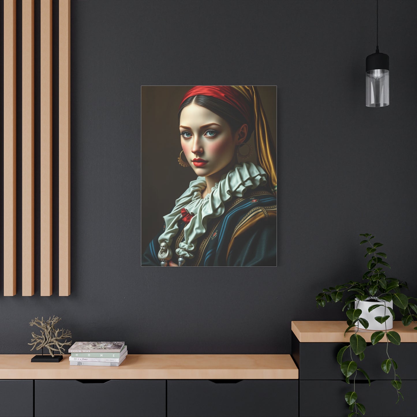 Graceful Outline Artwork Wall Art & Canvas Print