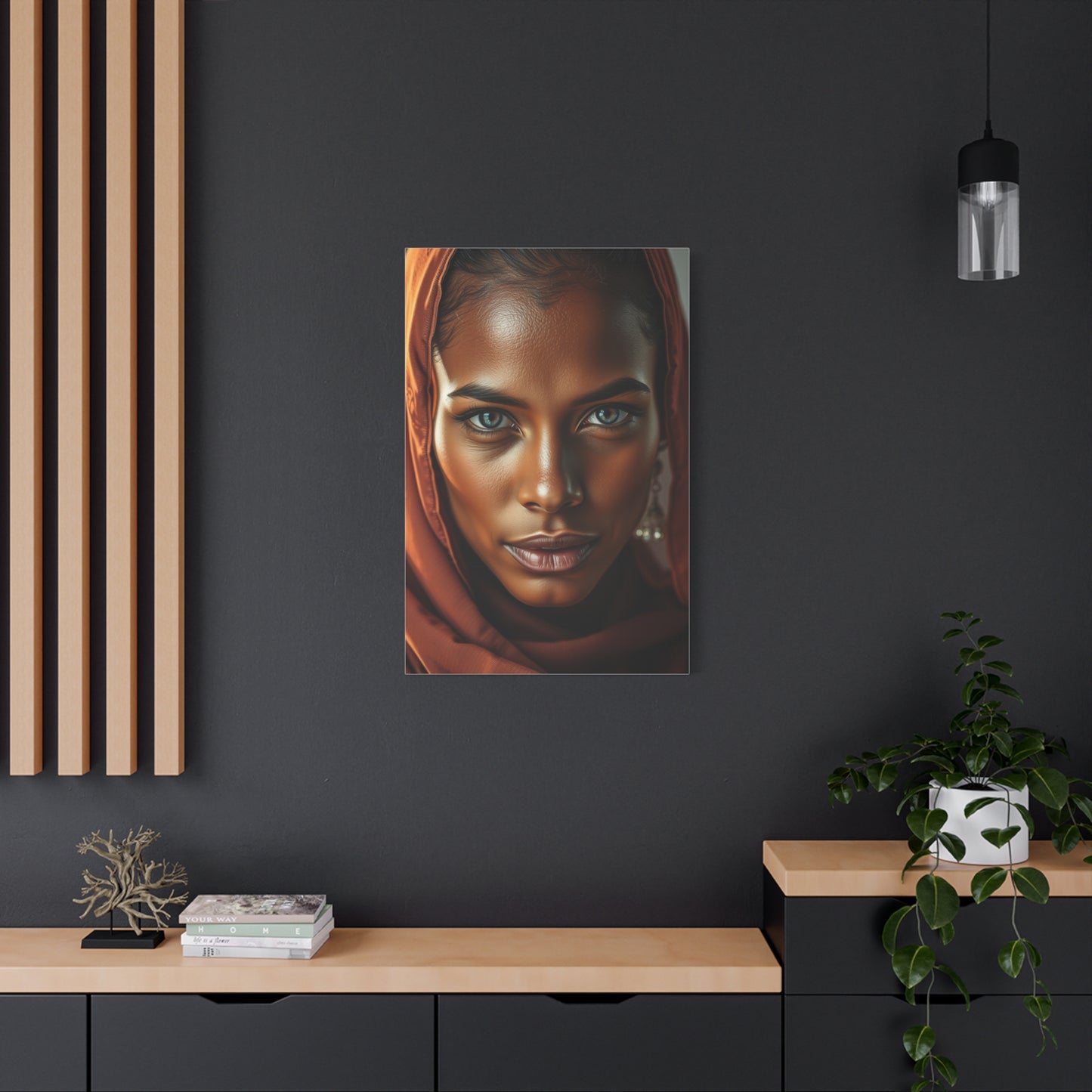 Shades of Brown Art Supreme Canvas Wall Art & Canvas Print