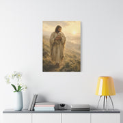 Christ Carrying the Lamb Scripture Wall Art & Canvas Print