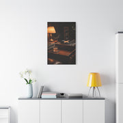 Vinyl Collector Studio Scene Wall Art & Canvas Print