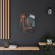 Amalfi Coast Candlelit Terrace Wall Art & Canvas Print