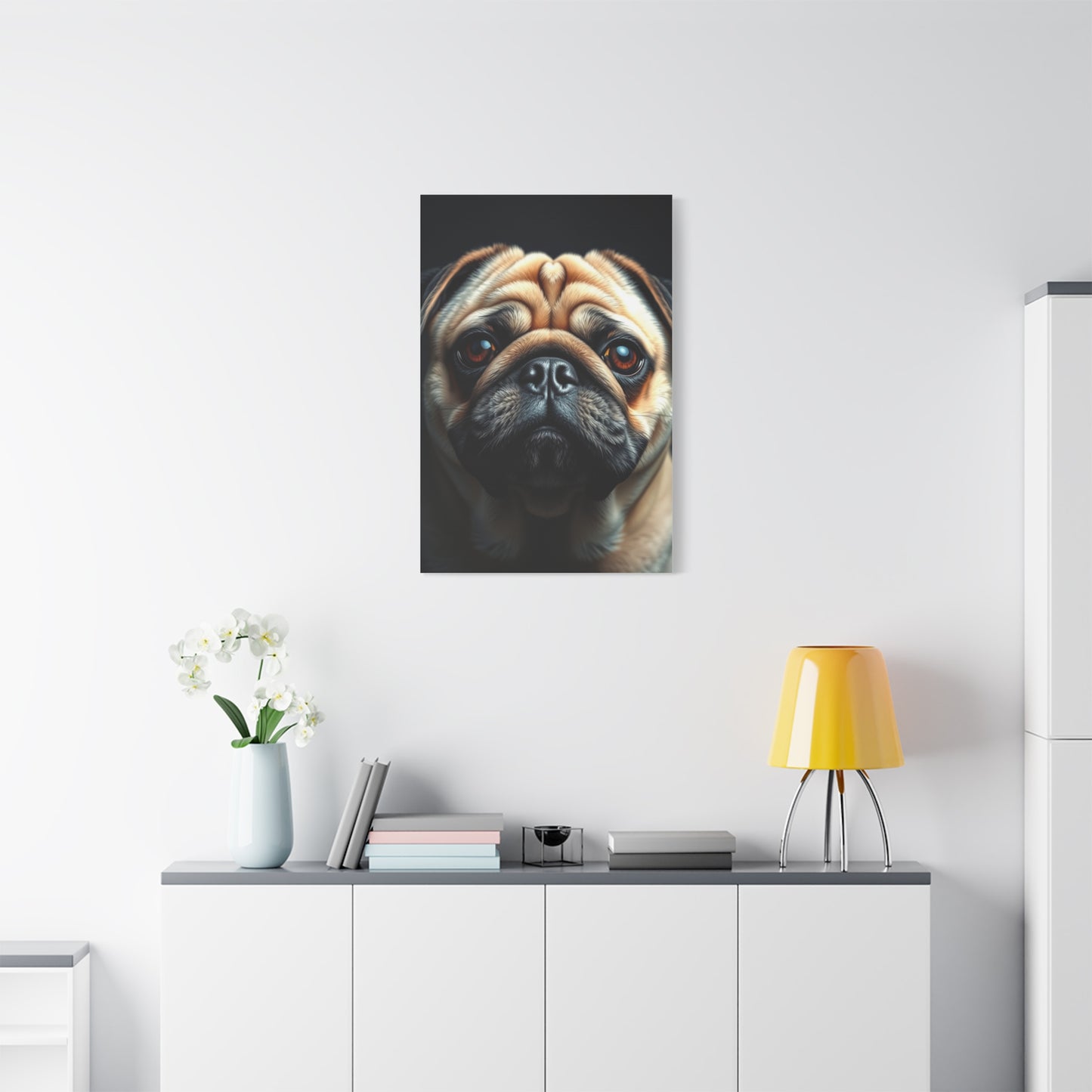 Supreme Pug Art Collection Wall Art & Canvas Print