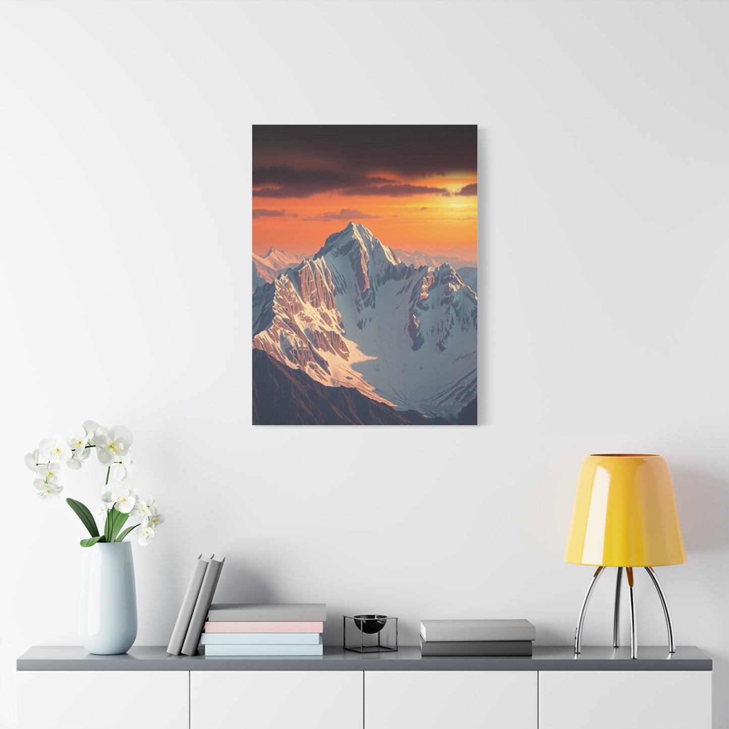 Serene Heights Artwork Wall Art & Canvas Print
