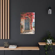 Bougainvillea Arch Mediterranean Door Tropical Wall Art & Canvas Print