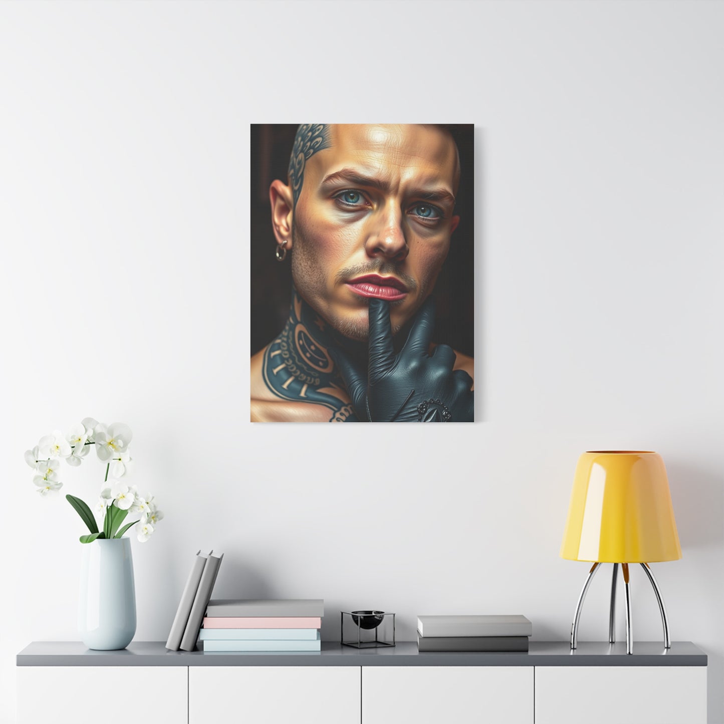 Vision Tattoo Parlor Art Art Wall Art & Canvas Print