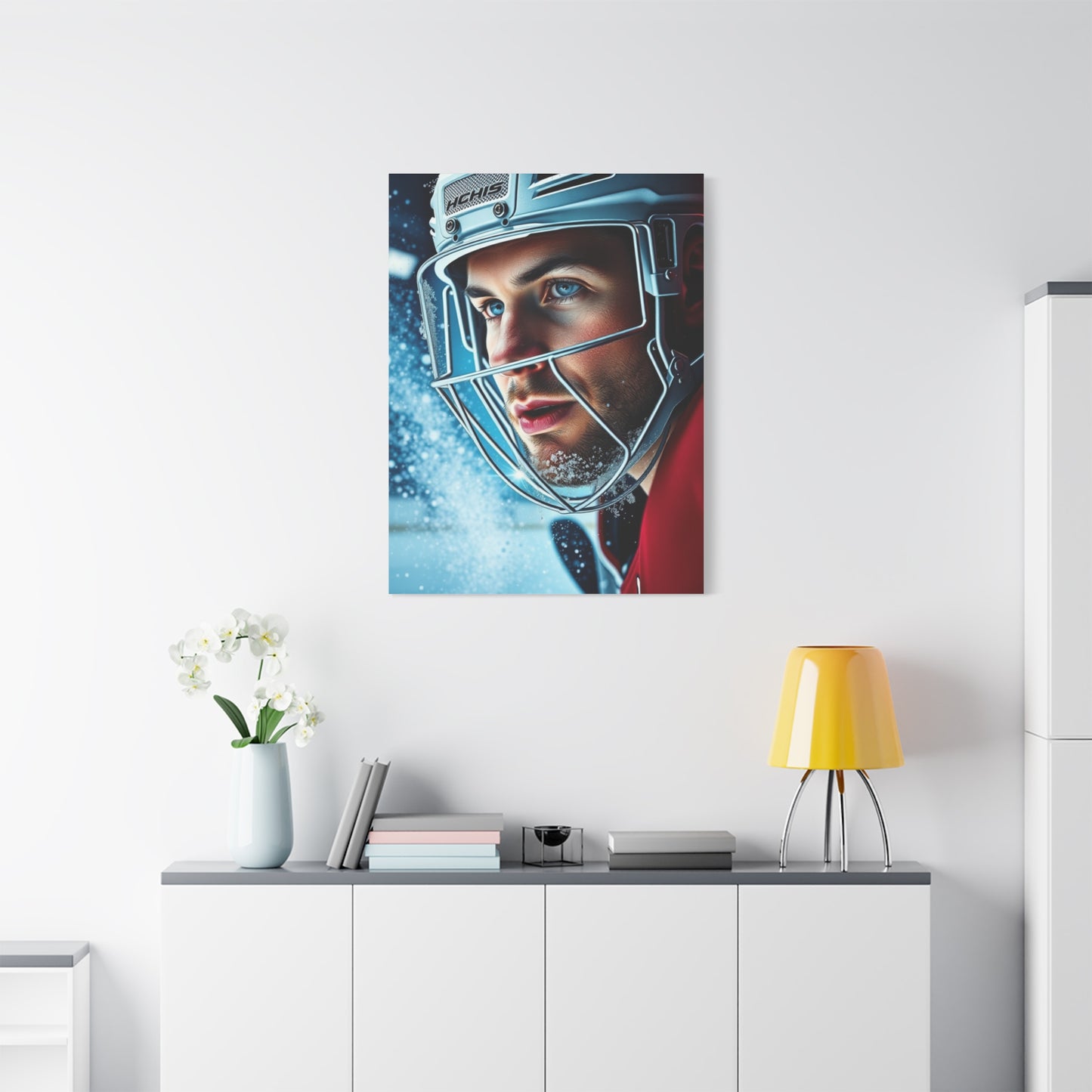 Vision Hockey Art Art Wall Art & Canvas Print