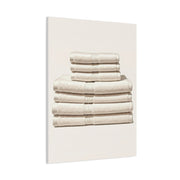 Neutral Linen Stack Wall Art & Canvas Prints