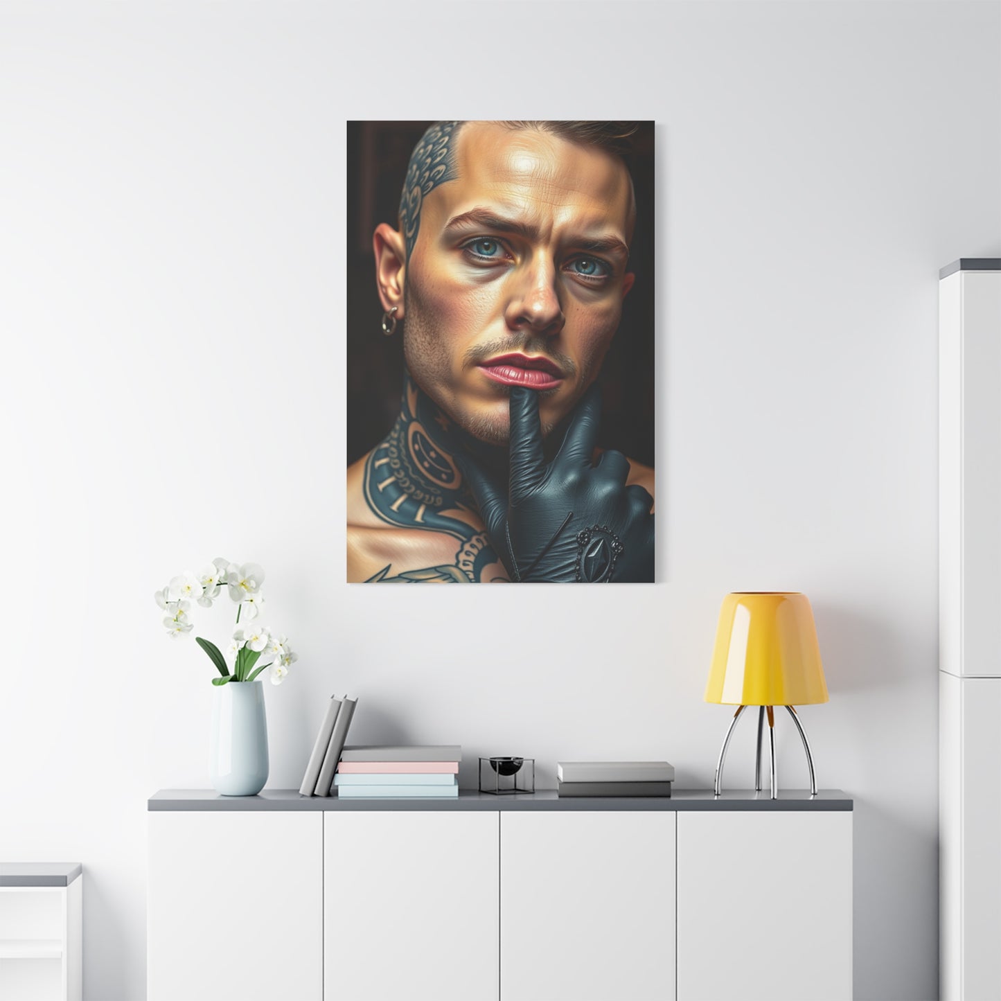 Vision Tattoo Parlor Art Art Wall Art & Canvas Print