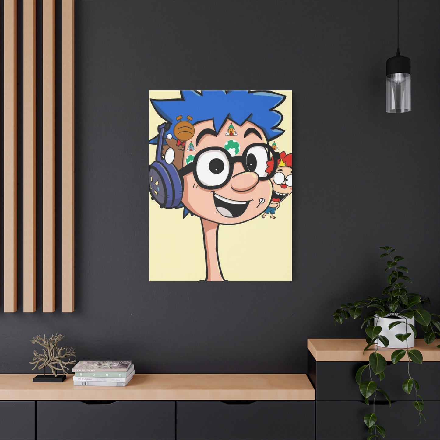 Artful Toon Patchwork Wall Art & Canvas Print