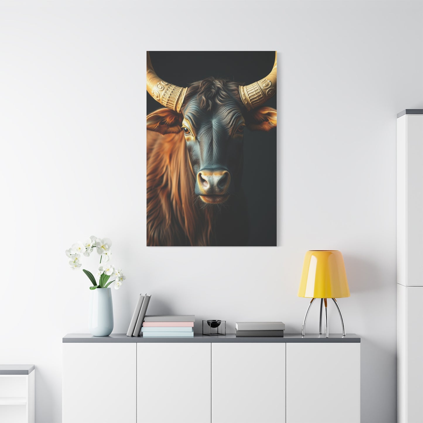 Supreme Taurus Art Beautiful Collection Wall Art & Canvas Print
