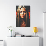 Intense Gaze Modern Portrait Wall Art & Canvas Print