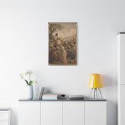 Sermon on the Hillside Tapestry Wall Art & Canvas Print